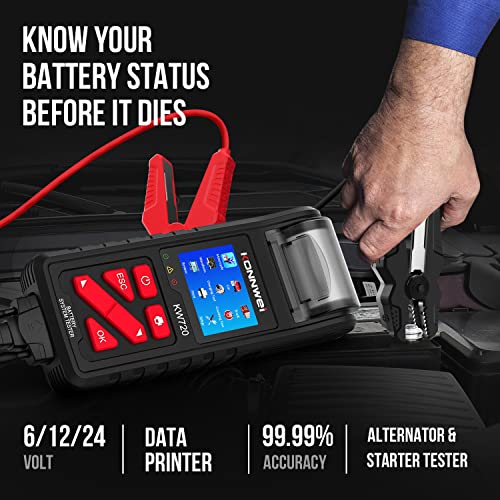 KW720 Car Battery Tester 6V 12V 24V W (KW720)