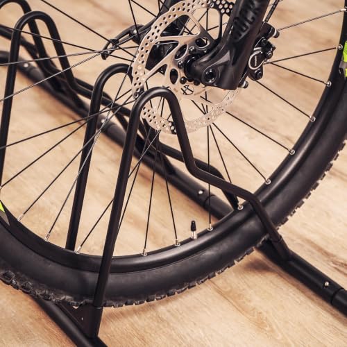 Bicycle Floor Parking Rack Stand (3 Bikes / Classic)
