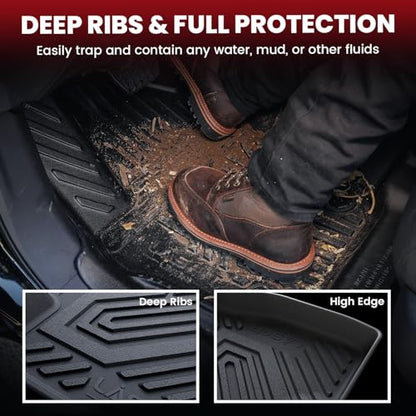 Full Set Floor Mats with Backrest Mat for Honda Passport 2026