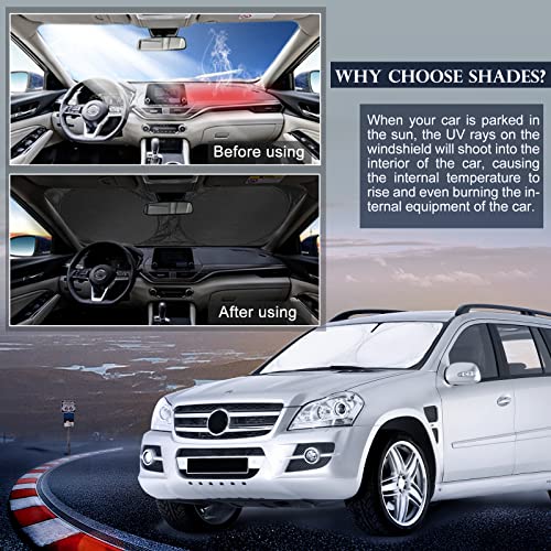 Windshield Sun Shade for 2016 (for Benz 2017-2022 GLC SUV)
