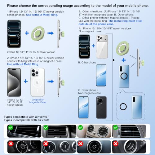 for MagSafe Car Mount (Sage)
