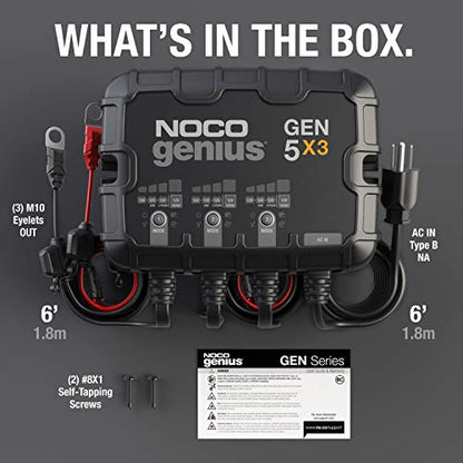 GEN5X3 12V 15A 3 (15A (5A per Bank))
