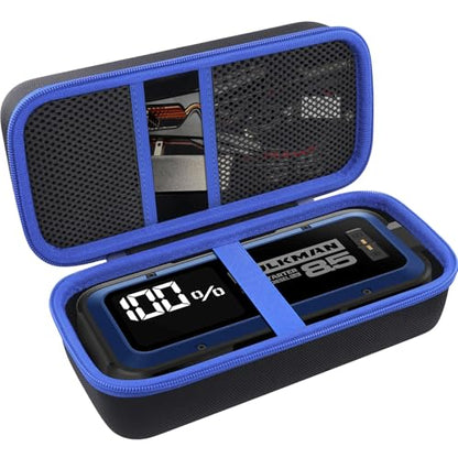Hard Case for HULKMAN Alpha85 Jump Starter (Black+Blue / for Alpha85/85S/Pro)
