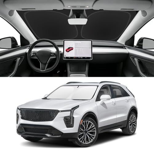 Custom Fit Windshield Sun Shade for Cadillac XT4 2019 (for 2019-2025 Cadillac XT4)