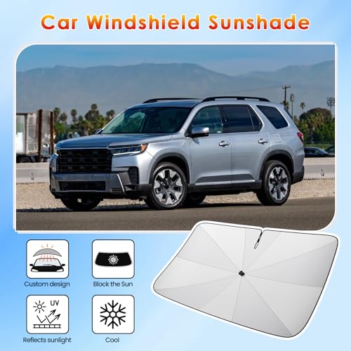 for Car Windshield Sunshade Umbrella 2023 (for 2023-2026 Honda Pilot)