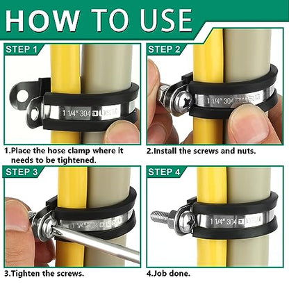 1 8 Inch Cable Clamps (30pcs - 1/8")
