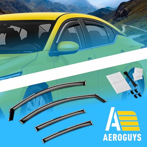 Extra Durable Window Deflectors in (For Nissan Sentra 20-25)