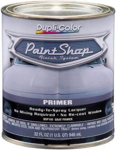 BSP100 2 PK Paint Shop Finish System Car Primer Paint (Grey Primer / 32 Fl Oz (Pack of 2) / Step 1)
