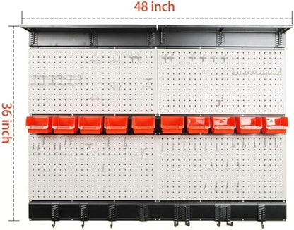 Pegboard Wall Organizer (Gray)