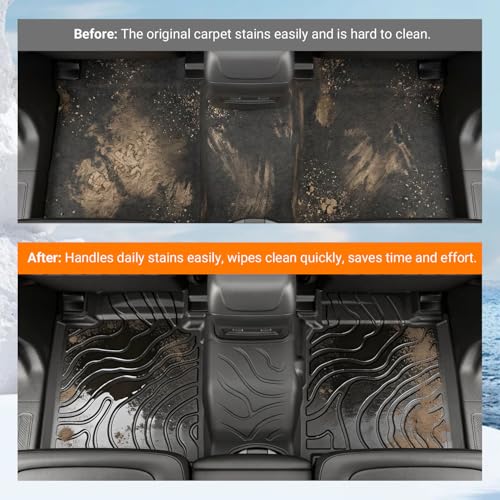 4 Door Floor Mats Set Compatible with 2021