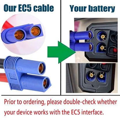EC5 Jump Starter Cable (Anti-recharge)