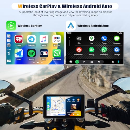 CarPlay Screen for Motorcycle