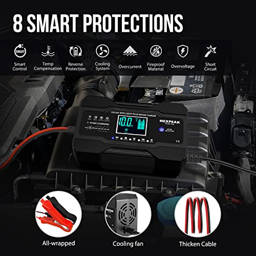 10 Amp Car Battery Charger (10Amp)