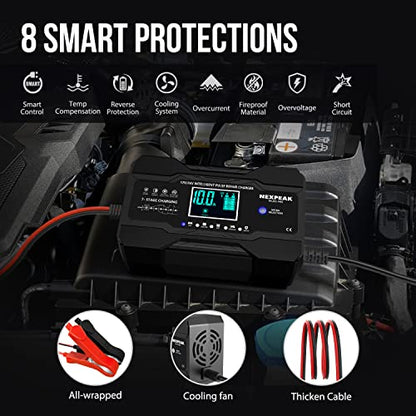 10 Amp Car Battery Charger (10Amp)