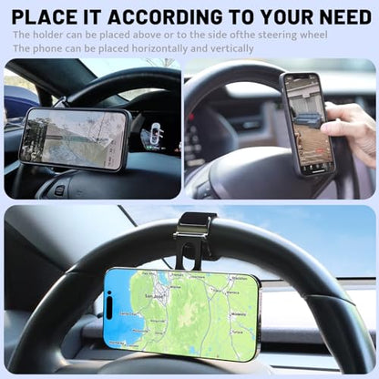 Magnetic Phone Holder for Car (Black)