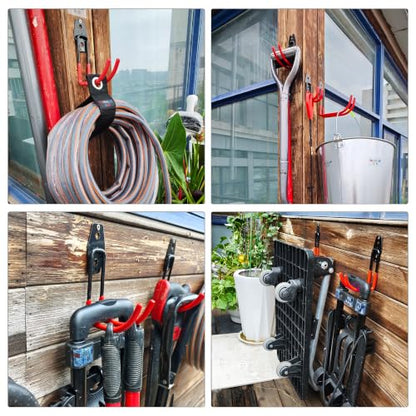 Heavy Duty Garage Hooks (Red / 31)
