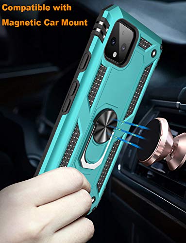 for Google Pixel 4 Case with Screen Protector (Teal / Google Pixel 4)
