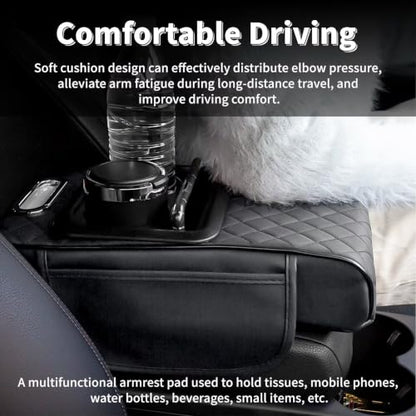 5-in-1 Center Console Cover Fit for Hyundai Sonata #005 Grey (Fit for Hyundai Sonata / #005 Grey)