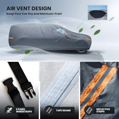 Waterproof Dodge Durango (SUV Car Cover / Custom Fit Dodge Durango)