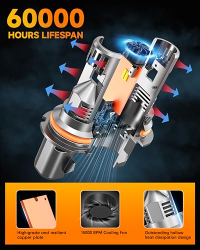 9007 Bulb 50000LM HB5 Light Bulb (9007/HB5)