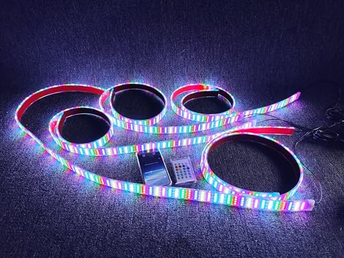 3PCS 4FT Quad Row Chasing Strips for Making Slingshot Wheel Lights