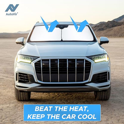 Car Windshield Sun Shade Foldable (Medium)
