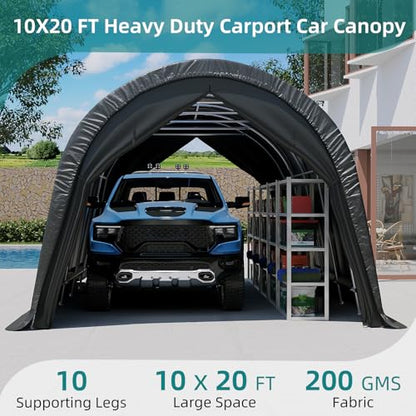 Carport 10 x 20 FT Heavy Duty (10x20)