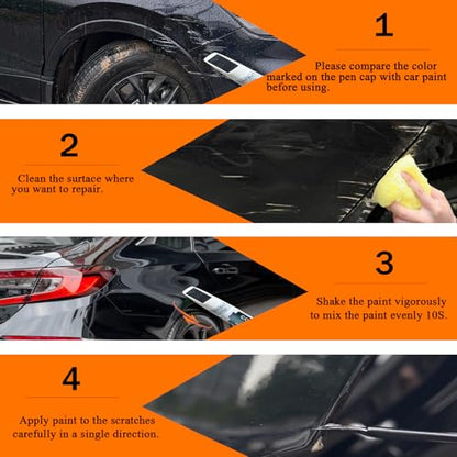 Car Touch Up Paint (Crystal Black Pearl(NH-731P) for 2025 CR-V/2025 CIVIC/2025 Accord/2025 HR-V/2025 Pilot/2025 Odyssey/2025 Ridgeline/2025 Passport)
