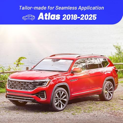 Windshield Sun Shade Umbrella for Volkswagen Atlas 2018 (Fit for Volkswagen Atlas 2018-2025)