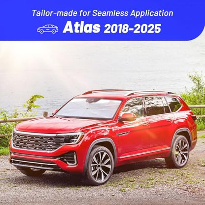 Windshield Sun Shade Umbrella for Volkswagen Atlas 2018 (Fit for Volkswagen Atlas 2018-2025)