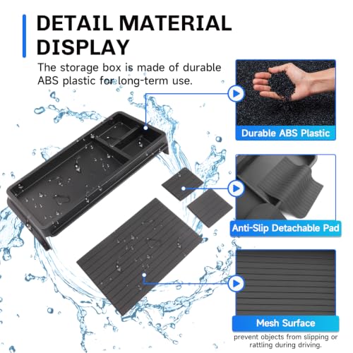 for 2026 Mazda CX5 Dashboard Organizer Tray [Only for Basic 12.9