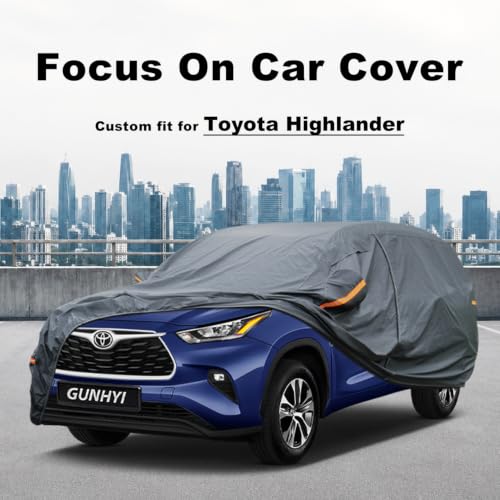 Premium Car Cover Custom Fit Toyota Highlander (24 Toyota / 24.08 Toyota Highlander)