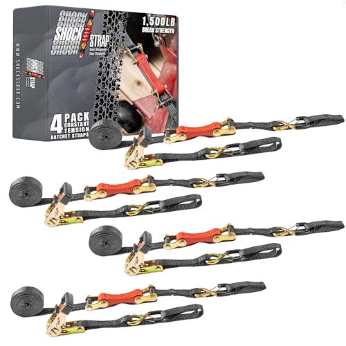 Ratchet Strap (4 Pack / 10' x 1")