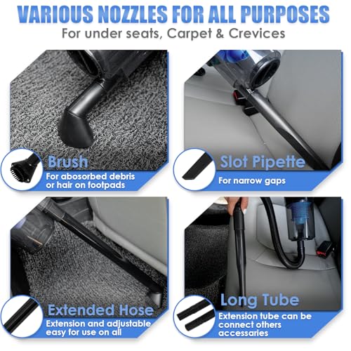 Car Cleaning Kit (Blue / 17PCS)