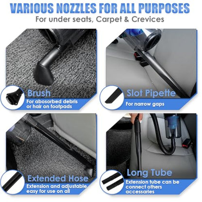 Car Cleaning Kit (Blue / 17PCS)