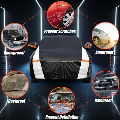 Toyota Camry Car Cover 100% Waterproof All Weather (Custom fit Toyota Camry / Sedan car cover)