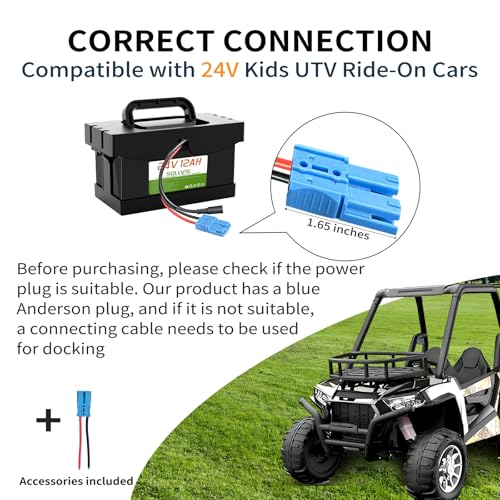 24V 12Ah Battery Replacement for Ride On Cars (24V12Ah)