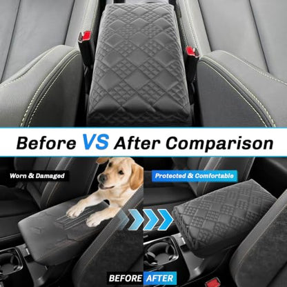 for 2026 Subaru Forester Armrest Cover [Updated Larger Console Only]