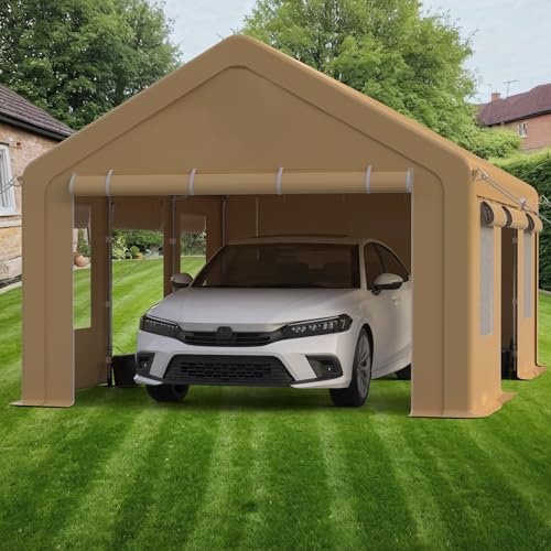 Heavy Duty Carport (Yellow / 10X20FT)