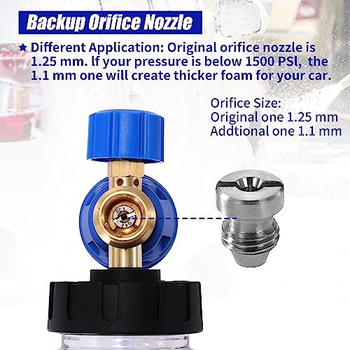 Foam Cannon for Pressure Washer (Blue)