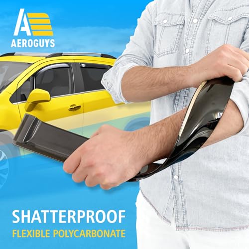 Extra Durable Window Deflectors in (For Chevy Trax 14-22)