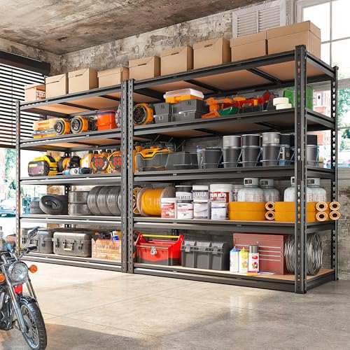 48.2" W Garage Shelving (48.2" W X 71.9" H X 24"D)