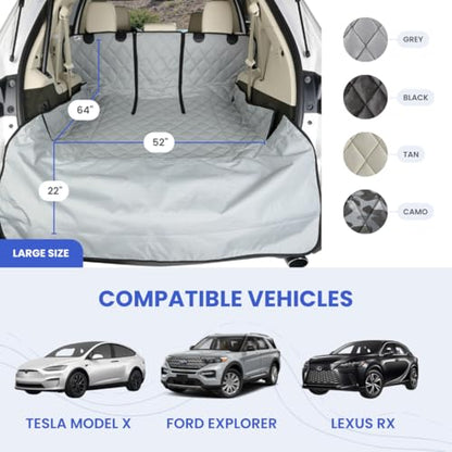 SUV Cargo Liner for Dogs (Tan / Large)