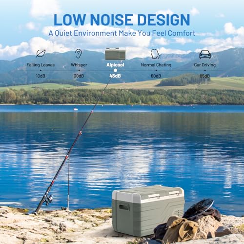 12 Volt Refrigerator Portable Refrigerator for Car 25 Quarts Car Fridge Portable 12V Dual Zone Fridge Freezer 12 (Green / 25QT)