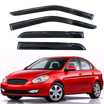 Rain Guards Fit for 2006 (2006-2010 Accent)