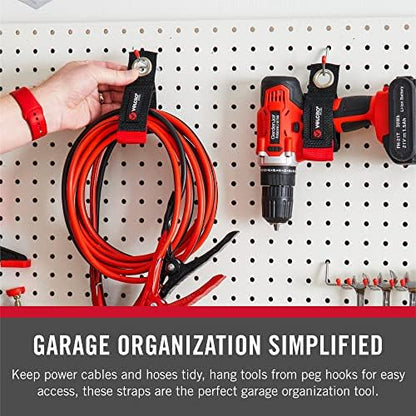 Easy Hang Extension Cord Organizer Holder (LARGE – 2 Pack (18"))