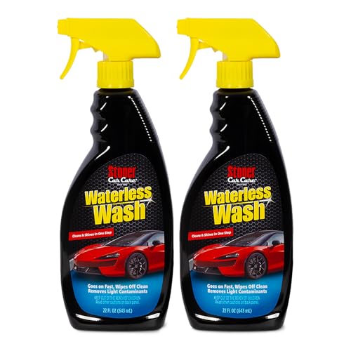 Waterless Wash Detailing Spray (22 Fl Oz (Pack of 2))