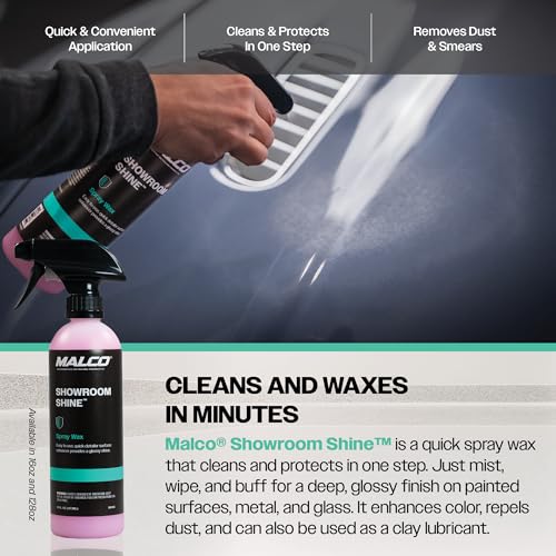 Showroom Shine Spray Car Wax and Instant Detailer (16 Fl Oz (Pack of 1))