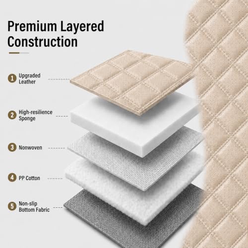 Car Seat Cover (N3 Beige / Full Set)