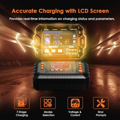 280W Smart Battery Charger (20-amp)